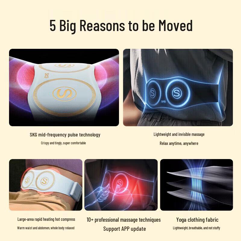 SKG W7 Smart Waist Massager