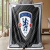 Chelsea FC Theme blanket Soft Flannel Blanket Plush Throw Blanket Cozy Sofa Bed Blanket for Home Decor