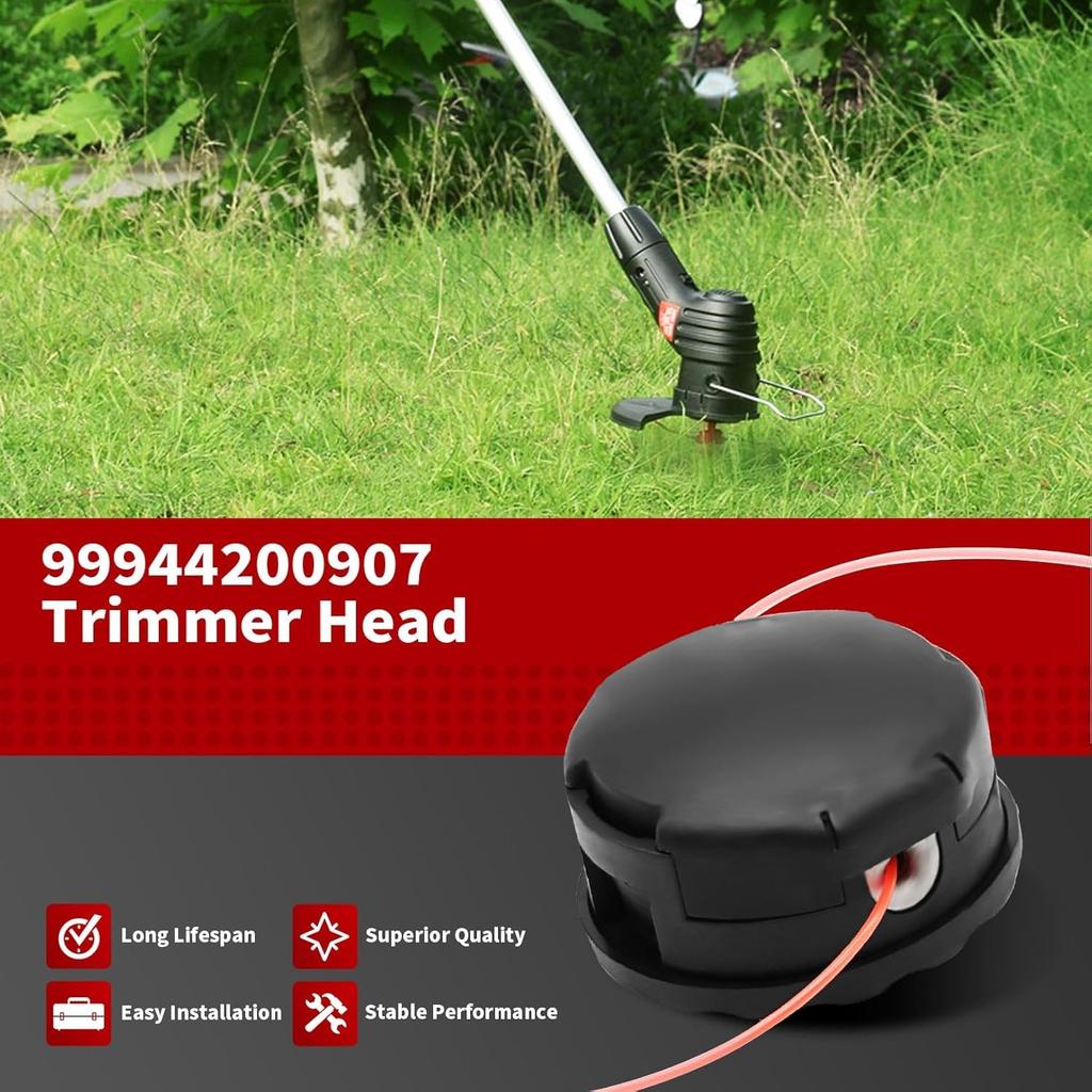 99944200907 5PCS Trimmer Head Compatible with Speed-Feed 400 Trimmer Head SRM-225 SRM-230 SRM-210 String Trimmer Weed Eater Head 99944200902