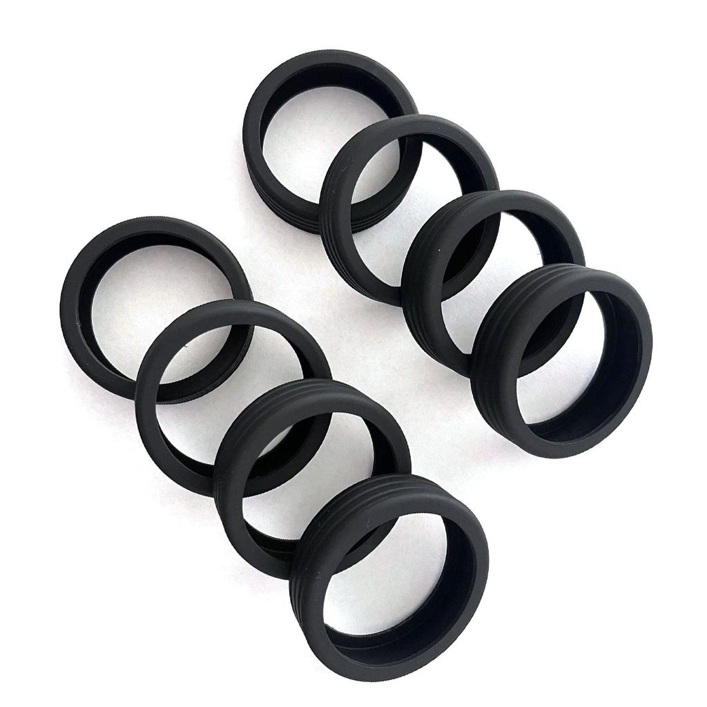 8Pcs Luggage Wheel Covers Carry On Suitcase Caster Wheels Protector Silicone Case Silent Noise