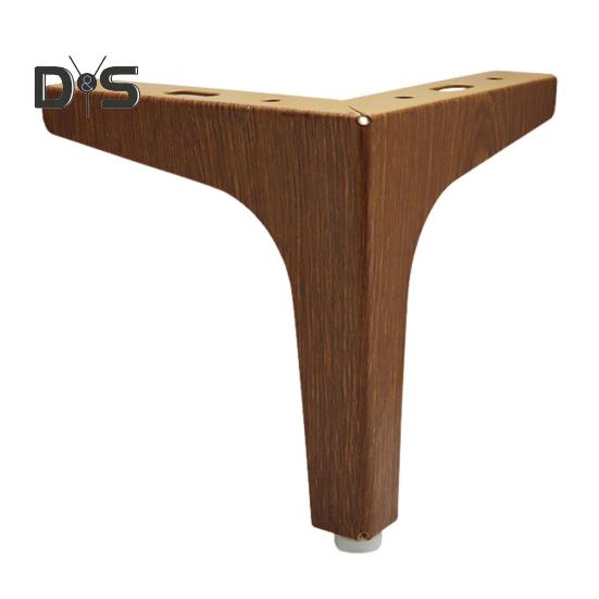 Möbelbeine aus Metall, stark, tragfähig, rutschfest, einfach zu installieren, Mehrzweck-Dreiecksmöbelfüße, Sofa-Couch-DIY-Ersatzbein