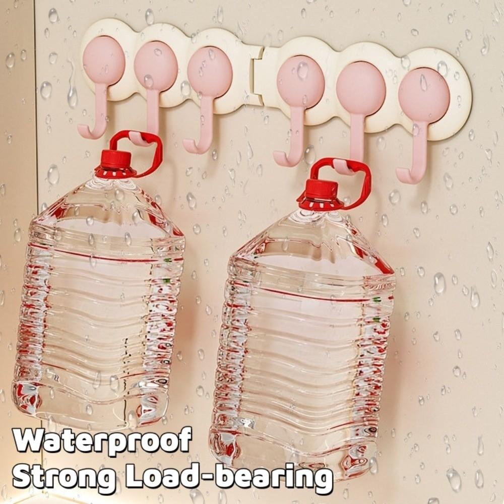 Wall Mounted Wall Hooks Self Adhesive Punch-free Hanger Rotating Corner Hook Bedroom