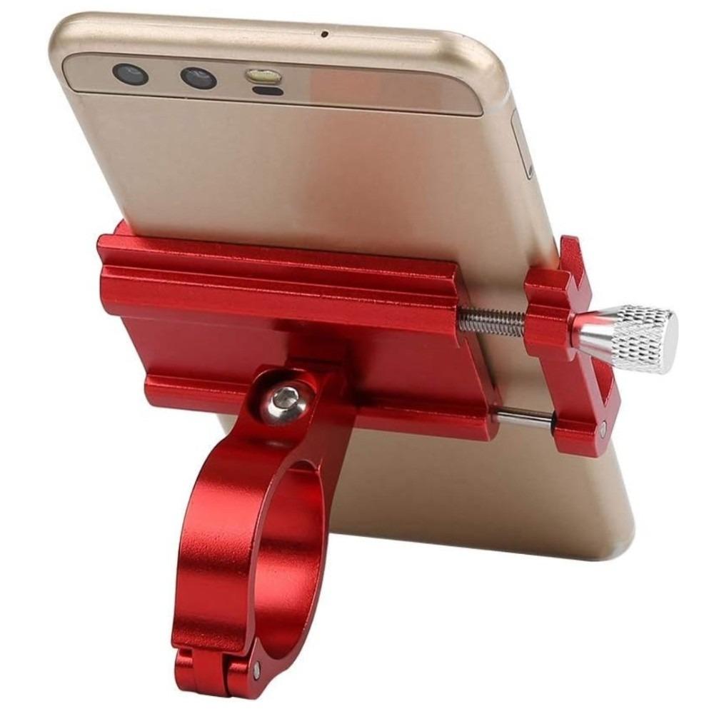 Aluminum Alloy Bike Phone Holder 360 Rotation Handlebar Phone Mount Phone Holder Handlebars