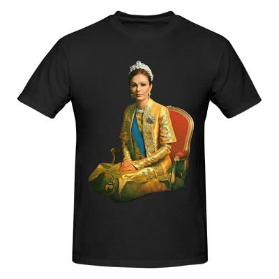 Shahbanou Farrah Pahlavi Retro Iranian Empress Persia Retro T Shirts Graphic Y2k Summer Short Sleeve Unisexs Wounisex Tshirt Clothing