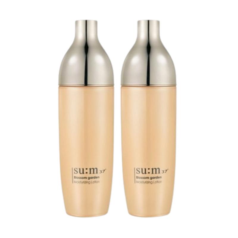 Su:m37 Blossom Garden Moisturizing Lotion - Lightweight Fermented Emulsion for Deep Hydration, 135ml / 4.56 Fl Oz