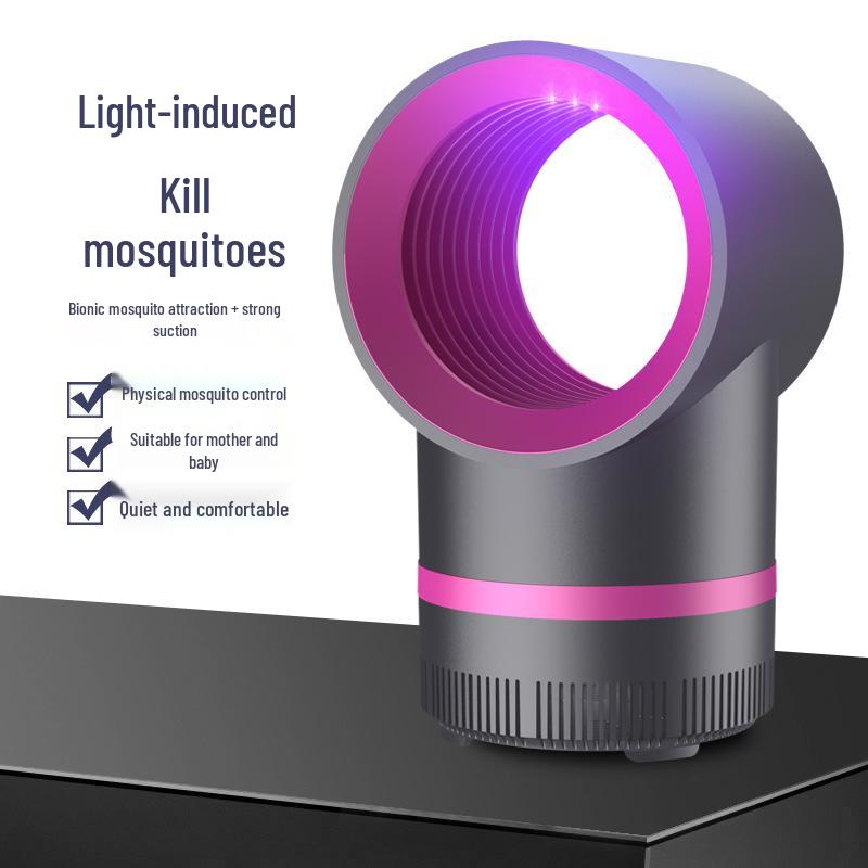 Indoor Electric Mosquito Killer Lamp - Plug-in Mosquito Repellent and Sucker for Bedrooms