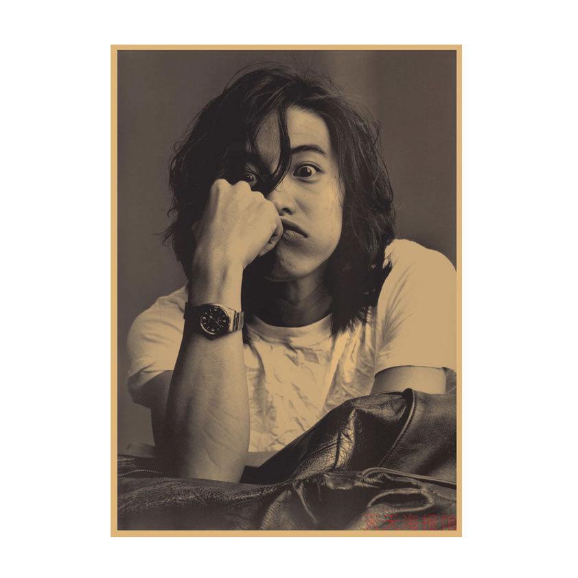 Takuya Kimura Japanese Star Kraft Paper Poster Decor for Dorm, Bar, or Cafe - 585
