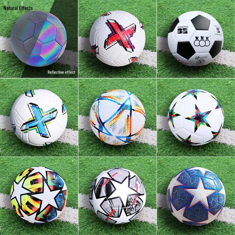 SanHuan Machine-Stitched PU Soccer Ball