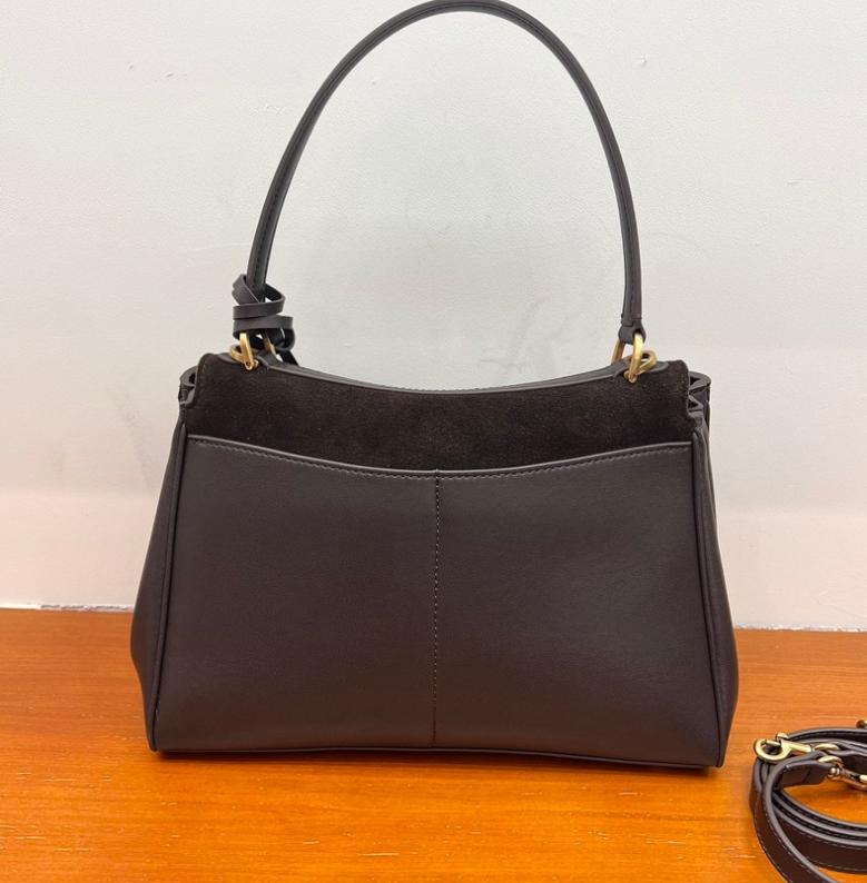 2025 New Genuine Leather Women's Bag Two-layer Cowhide Frosted Leather R-o-d-eo Casual Large Capacity Bag