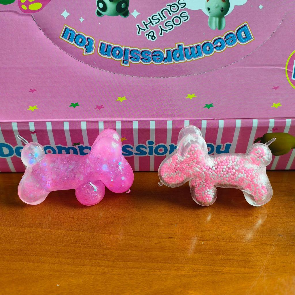 Viral Animal Pectin Balloon Dog Stress Toy: Creative Squeeze Decompression Artifact