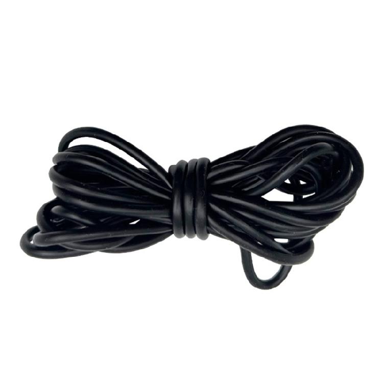 Anti-Tangle Rigs Tube Sleeve Rope Carp Fishing Casing Anti-winding Rubber Hose чёрный