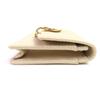 Pristine Salvatore Ferragamo Card Case Beige Leather Women 22D198 Used