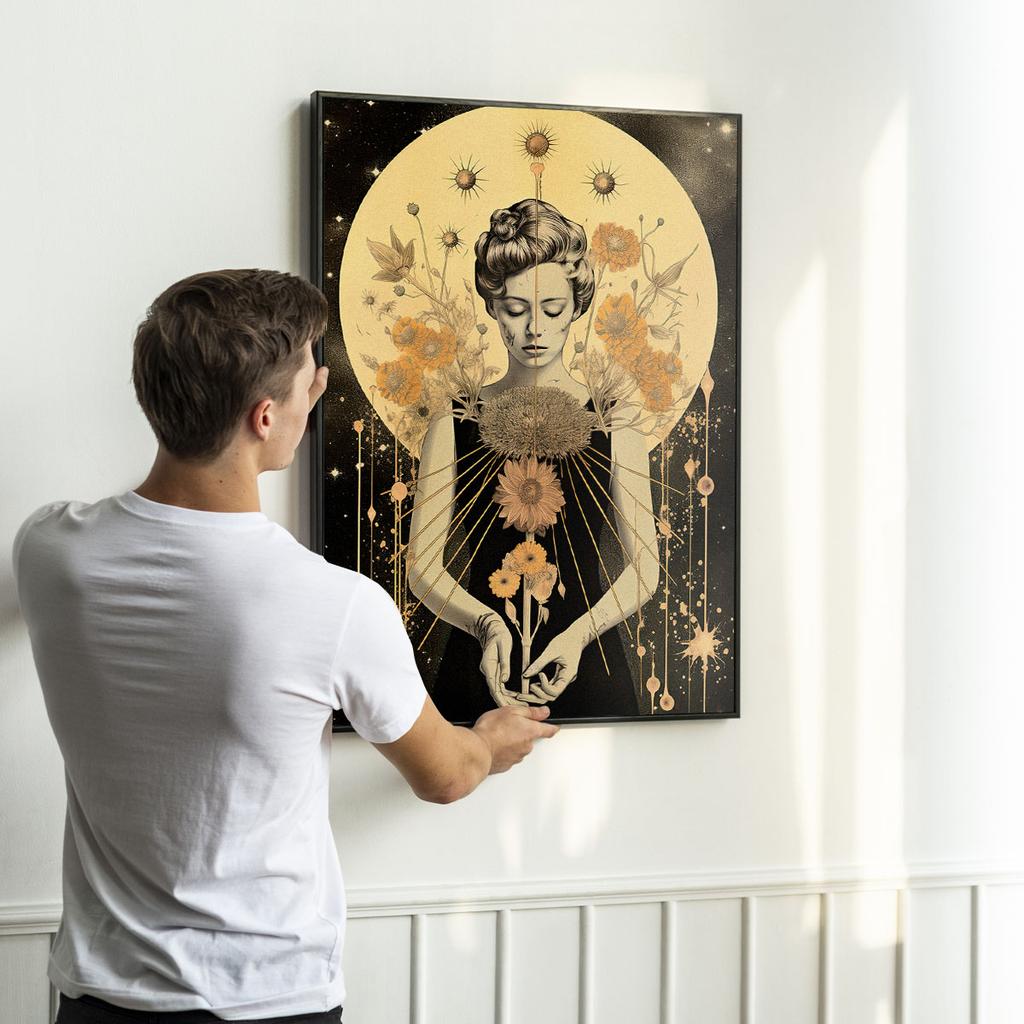 Plakat astralny magiczny obraz