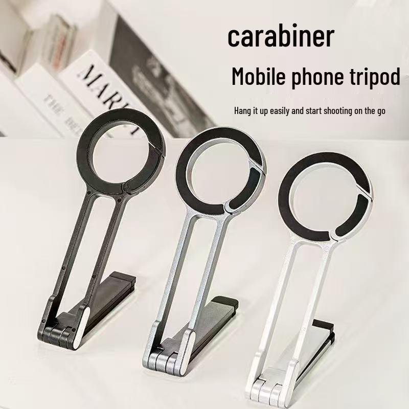 Carabiner Magnetic Phone Holder for Desktop & Portable Photography