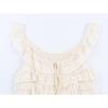 Spring 2026 European & American Style Lace Layered Spaghetti Strap Top