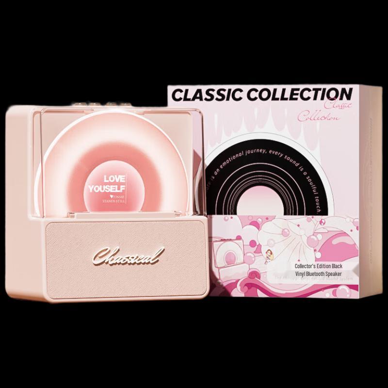 SSOMFEX D18 Smart AI Vinyl Bluetooth Speaker