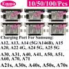 10-100 pezzi Porta di Ricarica USB Per Samsung A12 A13 A14 A15 A20 A21S A22 A24 A25 A30 A31 A40 A50 A51 A70 A71 Connettore Dock Caricabatterie