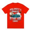 T-shirt Men's and Women's Clothing Retro Cotton Short Sleeved T-shirt Top