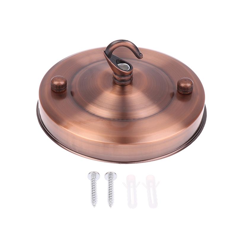 1Pc Lamp Part Ceiling Plate Holder Fitting Wall Hook Light Living Room Pendant Plate 10.5*6Cm Household Diy Chandelier Decor