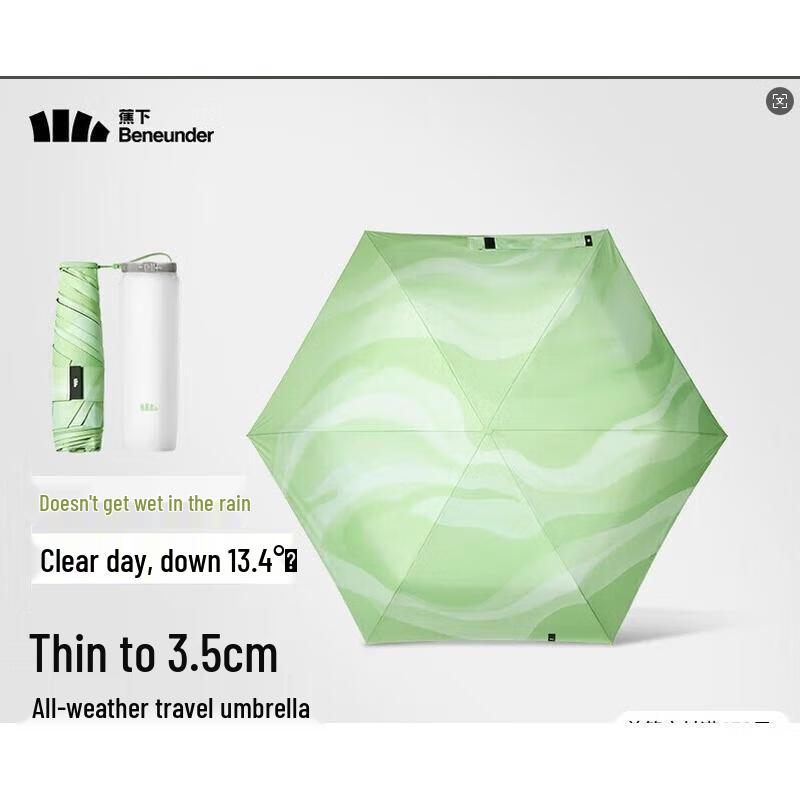 Beneunder Three-Fold Automatic Blackout Umbrella