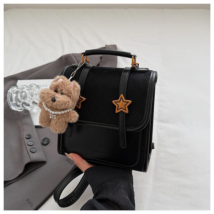 Student Backpack Women's 2025 Autumn New Outing Travel Backpack Korean Version of Class Commuter Shoulder Crossbody Bag