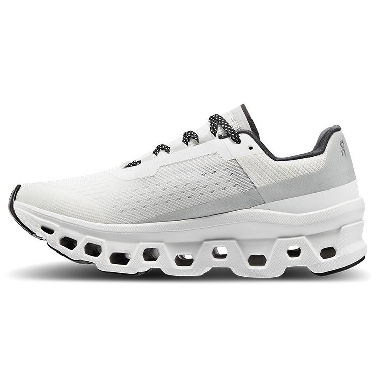 (WMNS) On Running Cloudmonster  Undyed White Black  Women s 61.98285 EU 40.5