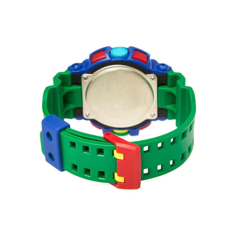 Casio CASIO G-SHOCK YOUTH serisi Renkli zıt renklere sahip Lego oyuncakları, darbeye dayanıklı, antimanyetik, suya dayanıklı, spor, kuvars mekanizma, GA-400-2ADR