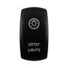 Laser-Engravable Rocker Switch Cap (No Body) - Switch Actuator Cover Replacement for 12V 24V Car Boat ATV Carling ARB Narva