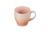 LE CREUSET Legend Mug, 350ml, Peche, Heat and Cold Resistant, Microwave and Oven Safe [Official Japanese Product]