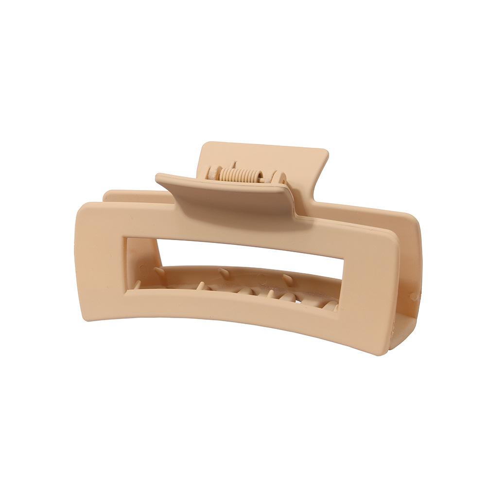 Kunststoff Mattierte Haarspange Einfache Kiel Haarklammer Kombinationsset Haifischklemme