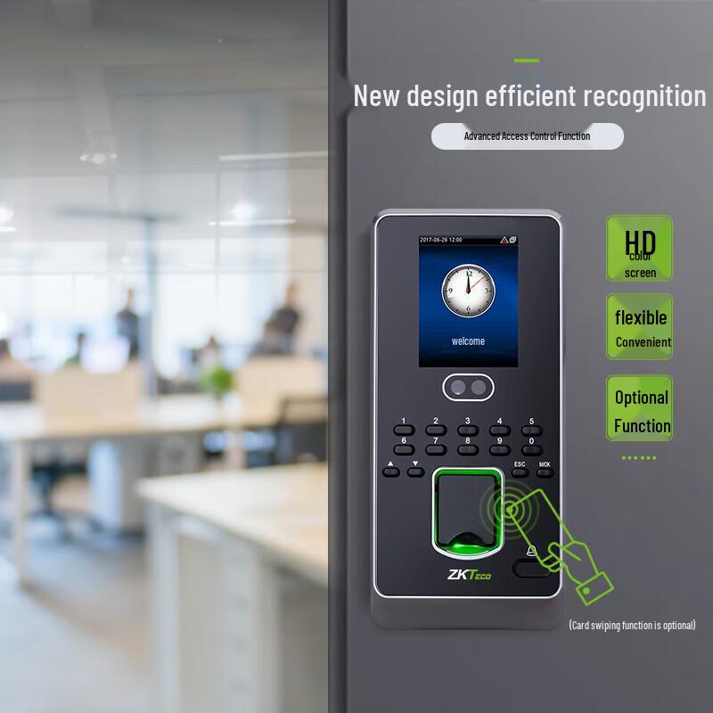 ZKTeco iFace3 Facial and Fingerprint Access Control & Time Attendance System