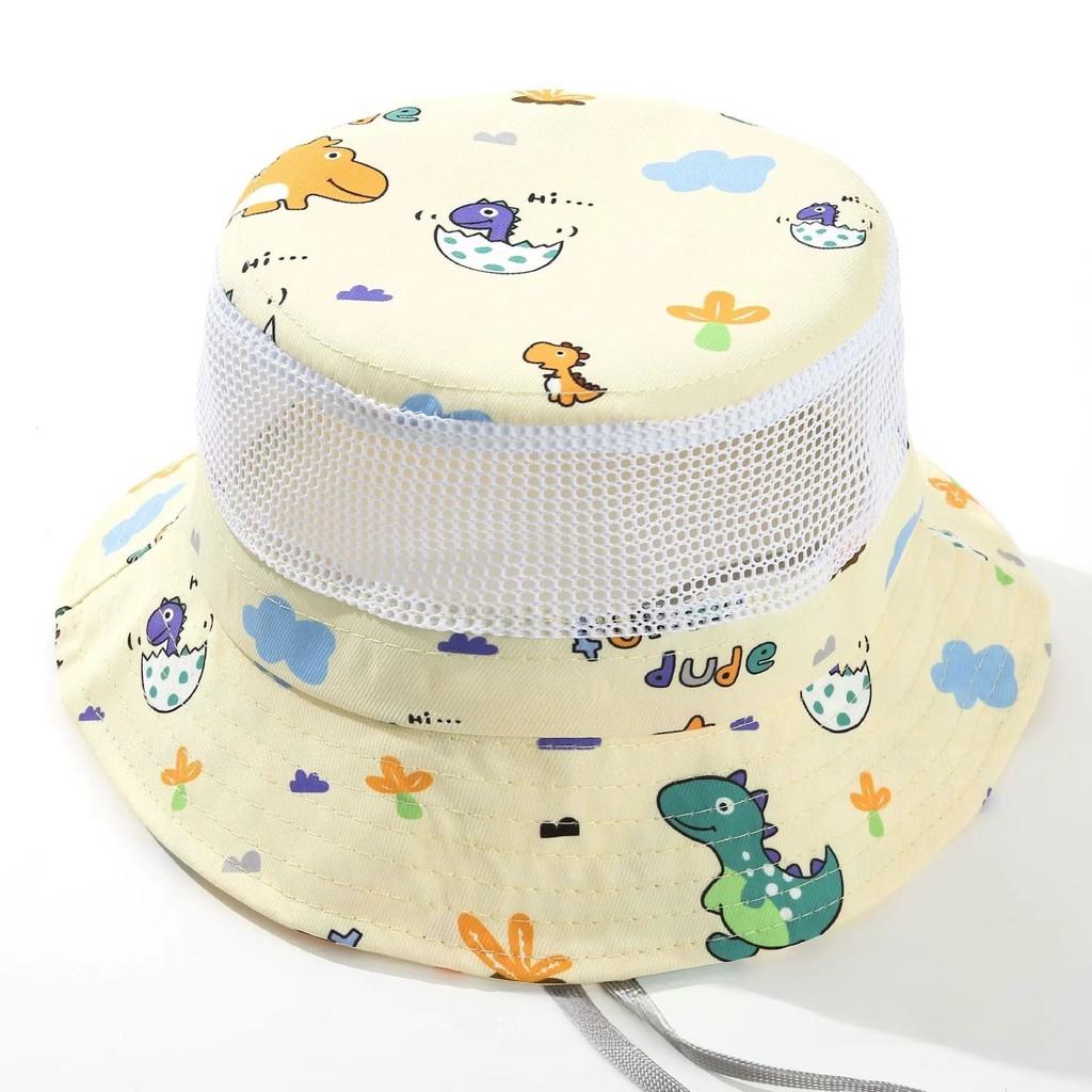 Baby Summer Sun Hat With Long Brim Cotton Blend Lightweight For Kids Outdoor Play
