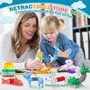 Kids' Cartoon Animal Stretch Sensory DIY Decompression Toy