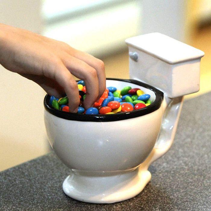 Tasse - gadget and gifts - toilette - 400 ml - céramique - non compatible lave-vaisselle