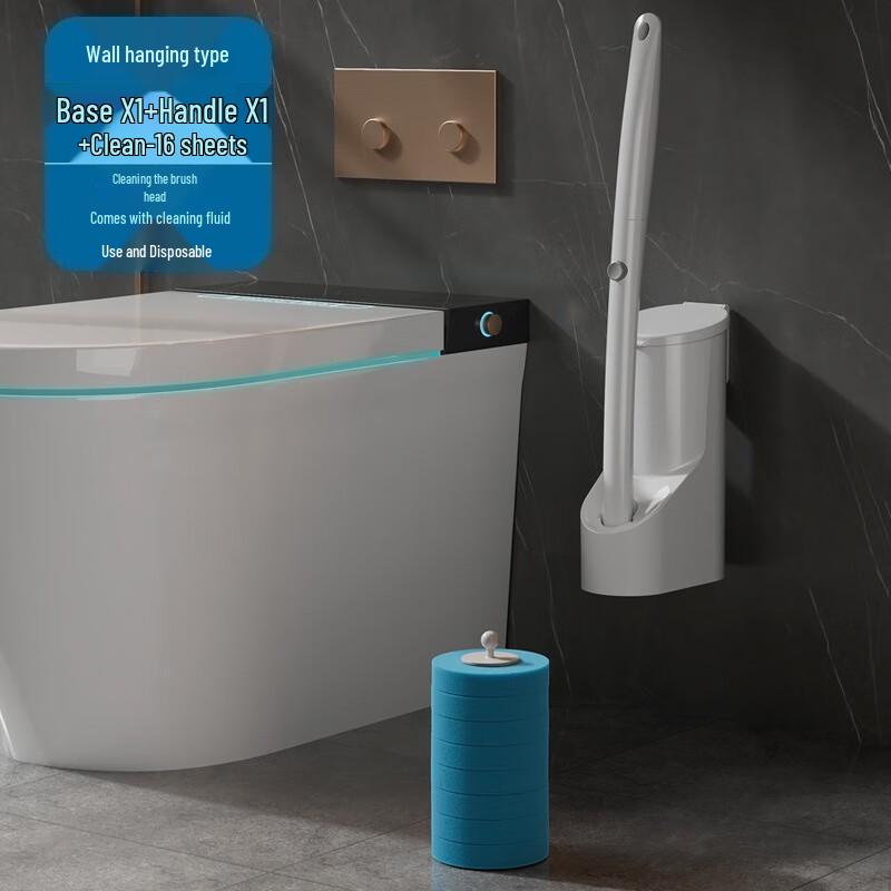 Disposable Toilet Brush Set