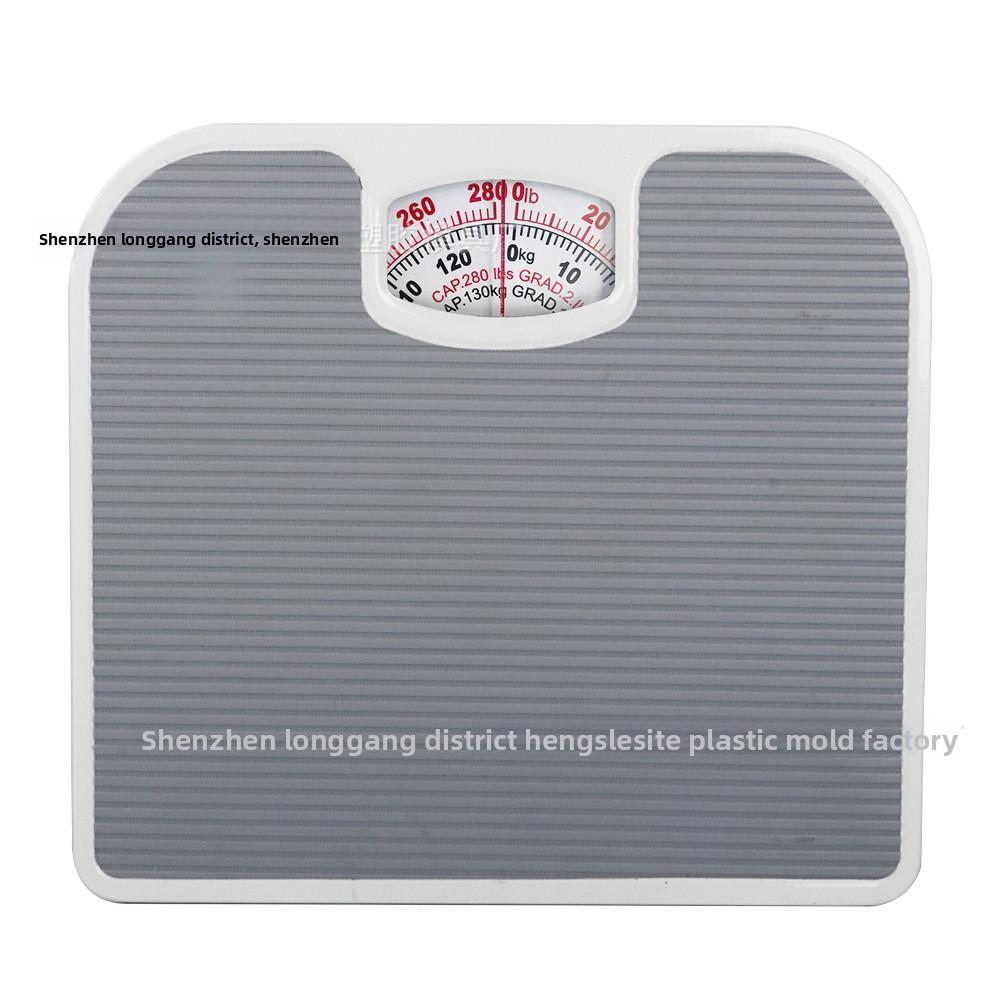 Mechanical Body Weight Scale Durable Metal Household Bathroom Scale with Double Scale Display