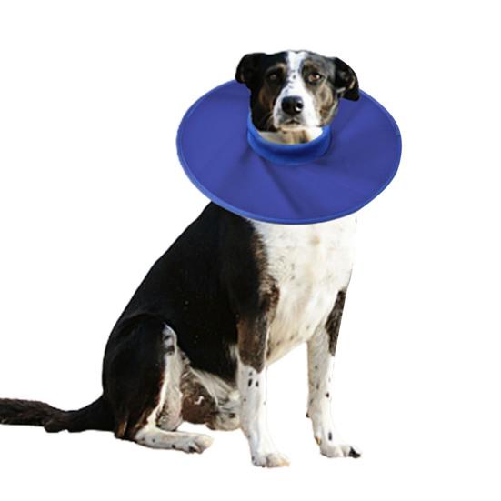 

Защитный удобный ошейник для домашних животных, водостойкий, быстросохнущий, высокоэластичный, с вырезом, ошейник для восстановления собак, товары для домашних животных S королевский синий