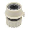 Quick-Connect Faucet Fitting for Washing Machines and Car Wash 4-Point Hose Connector