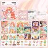 Creative Cartoon Coloring Book Multicolor with Solid Pigment Doodles Book Early Childhood Education Graffiti Art Book Toy