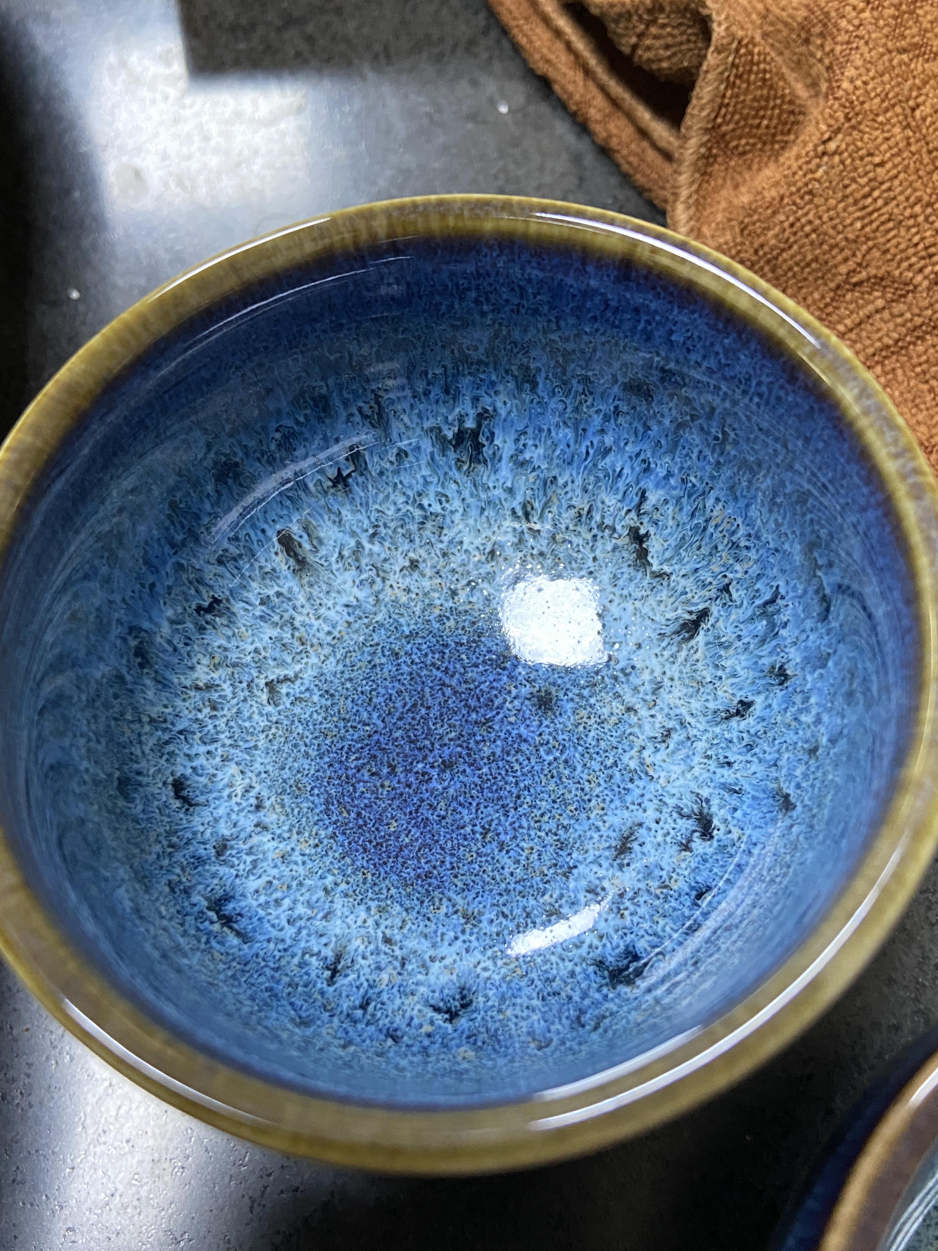 

300ml Medium Temperature Ceramic Composite Glaze Electric Kiln for School Pottery Bar 1180~1250℃ 300ml