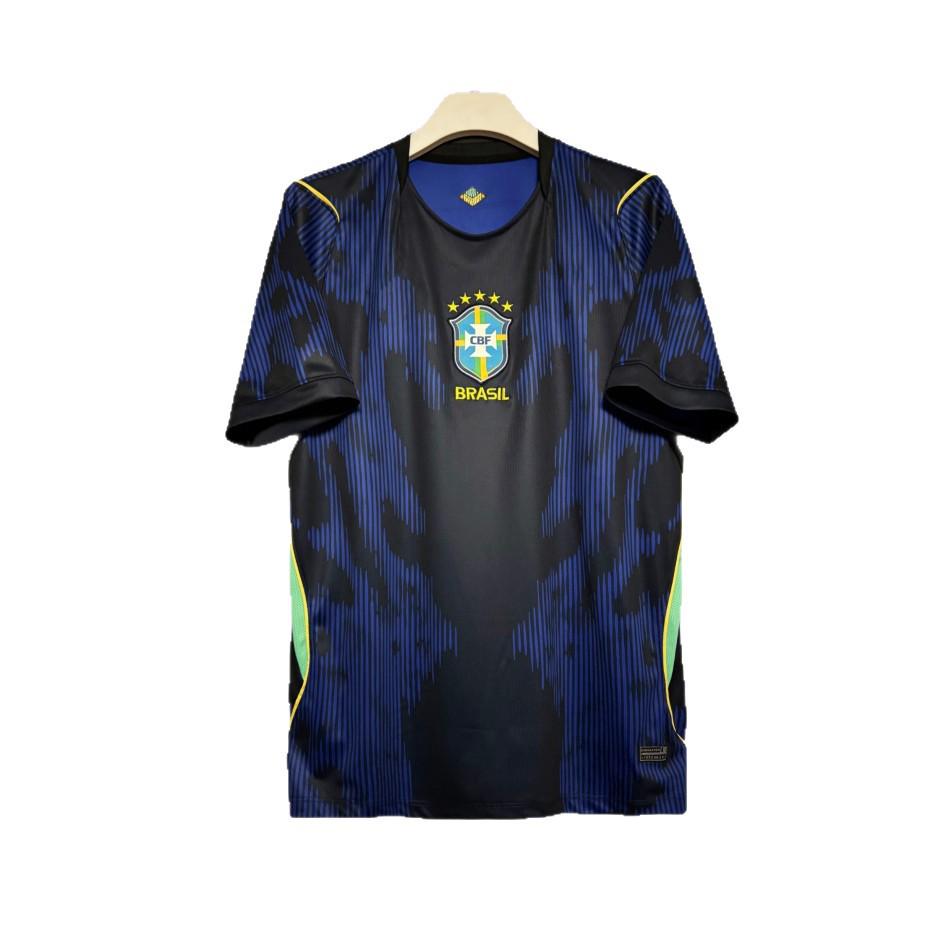 2026 World Cup Brazil Away Jersey - Neymar #10, Vinícius #7 Fan Edition