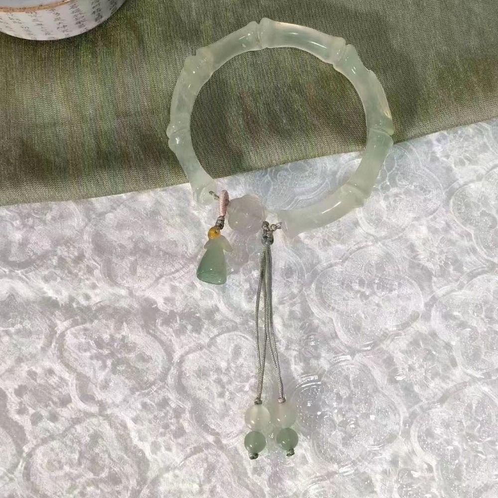 Antique Bracelet White Moonlight Bracelet 58mm Chinese Ancient Bracelet Wedding Jewelry