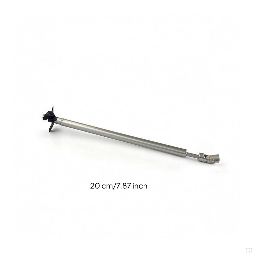 Drive Shaft with Propeller and Universal Joint Stainless Steel RC Boat 4mm 10cm5cm