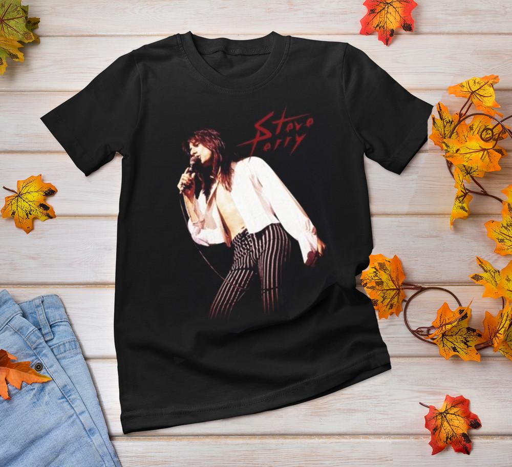 Steve Perry Journey band member Black S234XL Shirt Unisex T-Shirt L