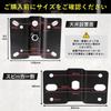 ideamall Speaker Mount Ceiling Hanging Stand Mount Base Bracket, Canopy, Ceiling/Wall Compatible, (Black)
