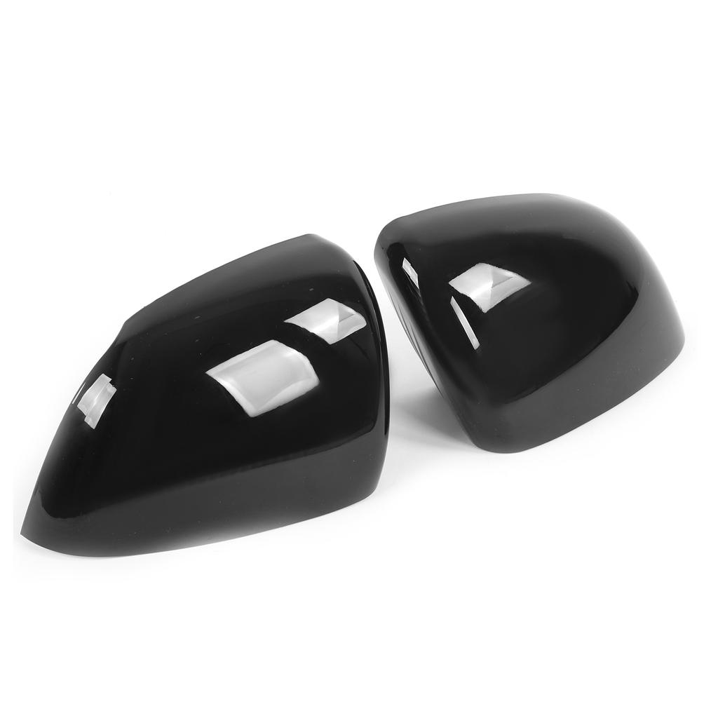 2pcs Side Rearview Mirror Cover ABS Black Trim Cap Replacement for MercedesBenz CLA C118 2020+