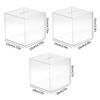 Clear Acrylic Money Bank Piggy Bank for Adult, Must Break to Open Transparent