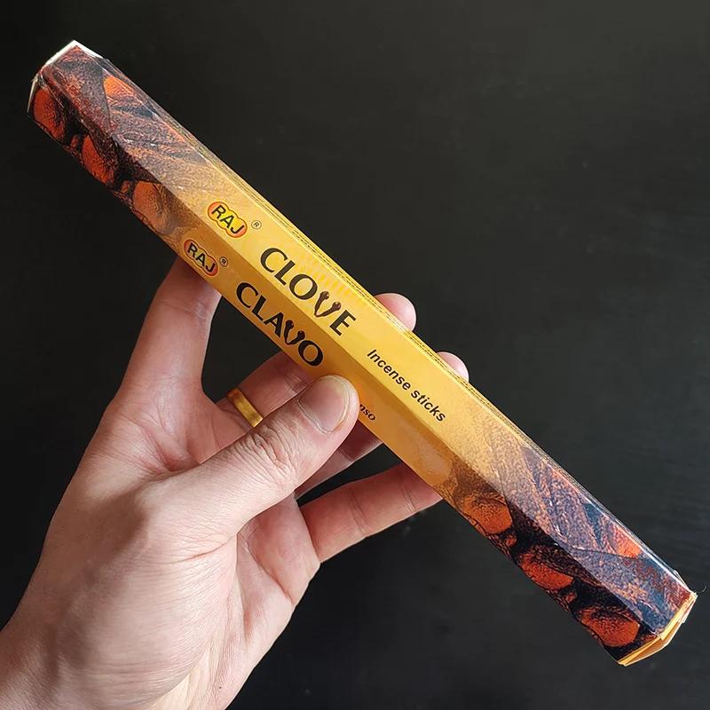 Y 20 Varillas/caja Incienso Indio Salvia Blanca Lavanda Aromaterapia LÍNEA PALO SANTO Varilla de Incienso Hogar Dormitorio Baño Fragancia para el Hogar Tibetano