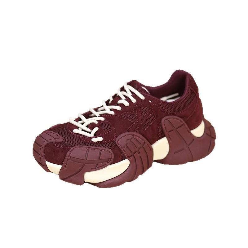 Octopus Women's Dad Shoes 2025 Autumn Fashion: Thick-Soled Casual Street-Style Sneakers