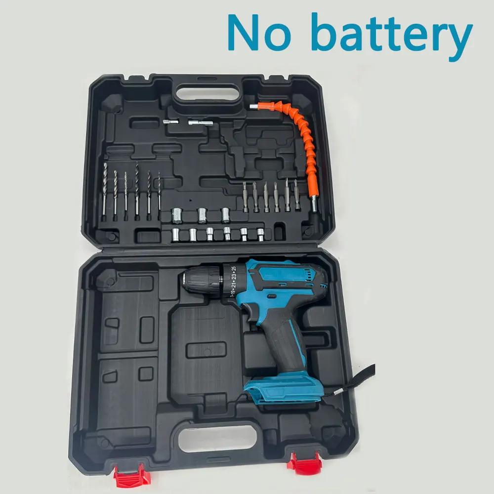 

24 in 1 Cordless Drill Set 21V Electric Power Drill 2 Variable Speeds Battery Powered Screwdriver Driver Power Tool(No Battery) EU
